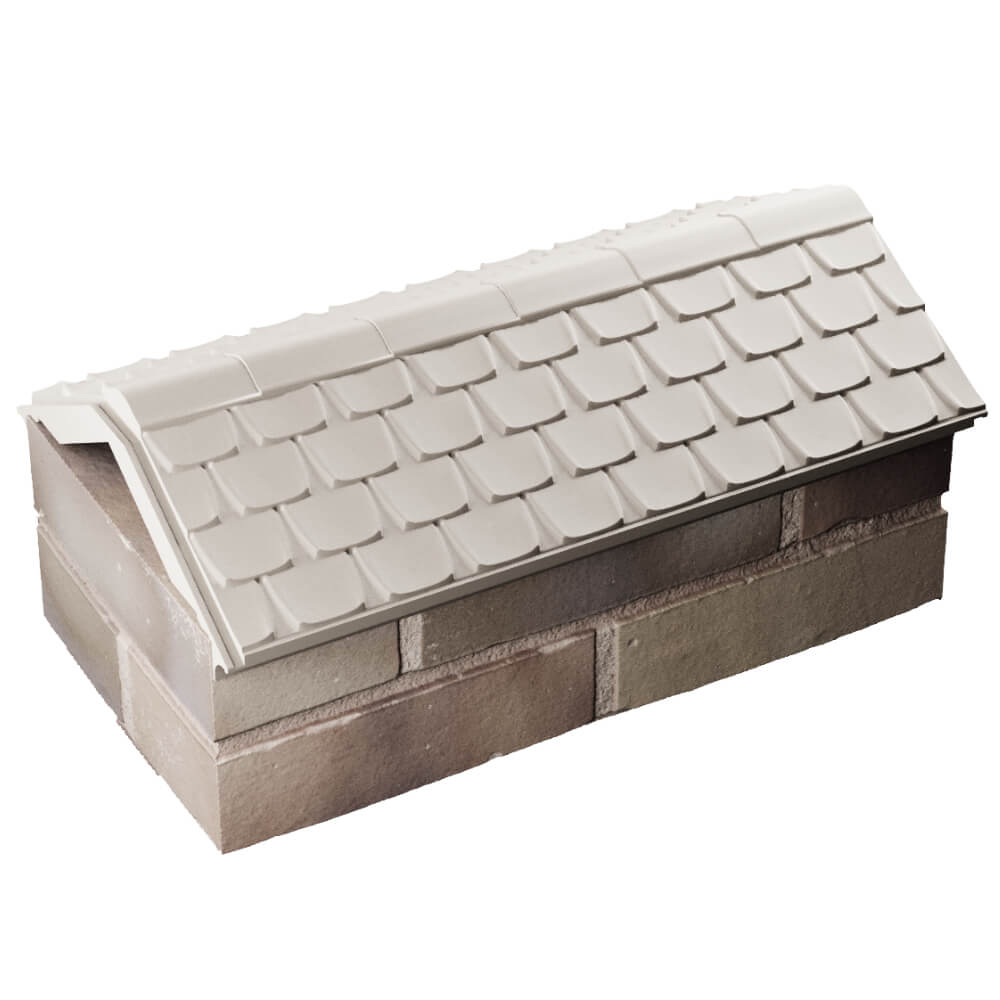 Парапет Zking Эльбрус Бежевый с посадкой на 1 кирпич (255мм) в Белгороде фото