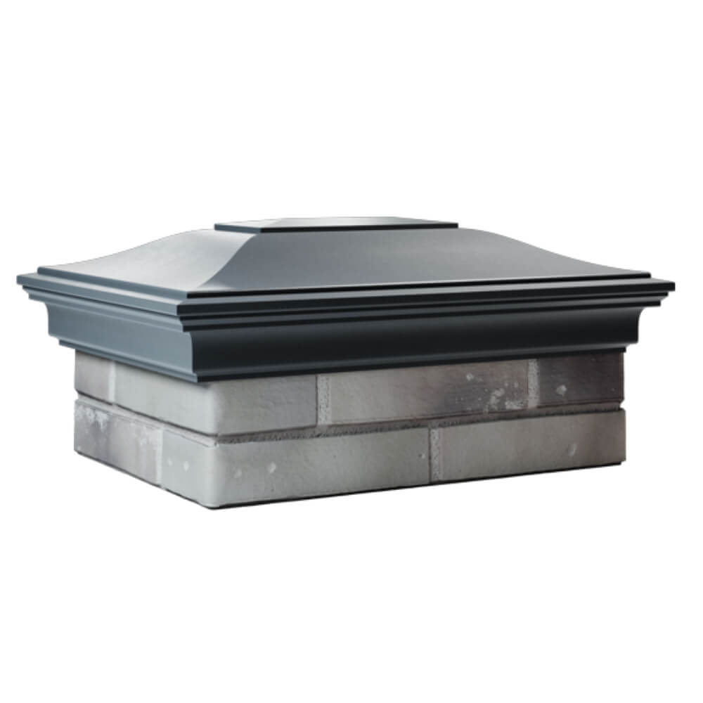 Колпак Zking Монблан Серый на столб 2х1.5 кирпича (515х385мм) в Белгороде фото