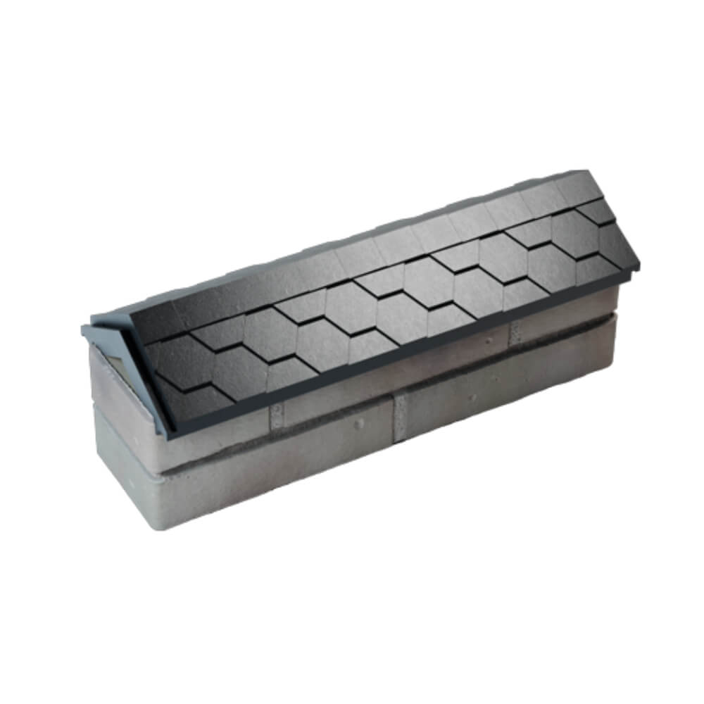 Парапет Zking Эверест Черный с посадкой на 0.5 кирпича (130мм) в Белгороде фото