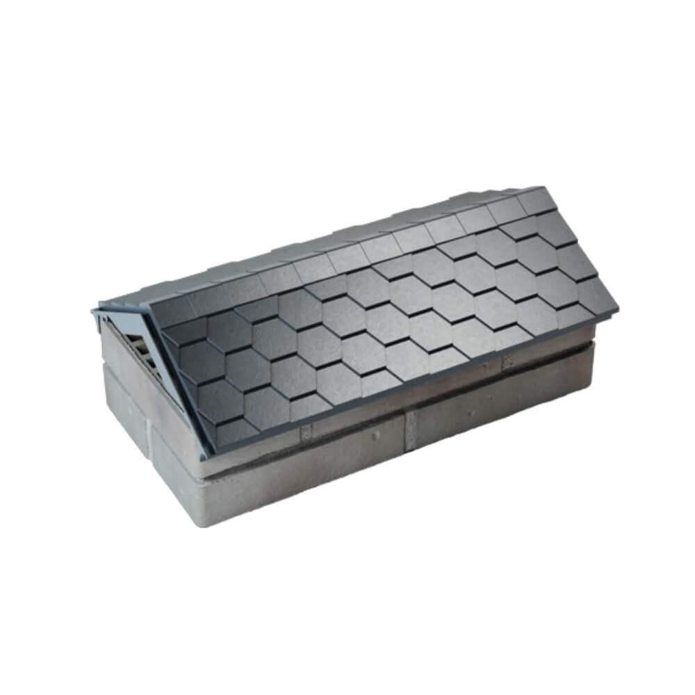 Парапет Zking Эверест Серый с посадкой на 1 кирпич (200/225/255мм) в Белгороде фото