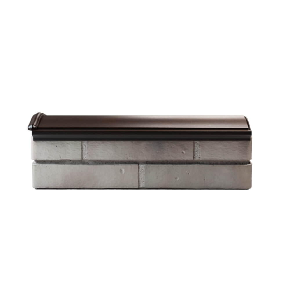 Парапет Zking Монблан Коричневый посадка на 0.5 кирпича (130мм) в Белгороде фото