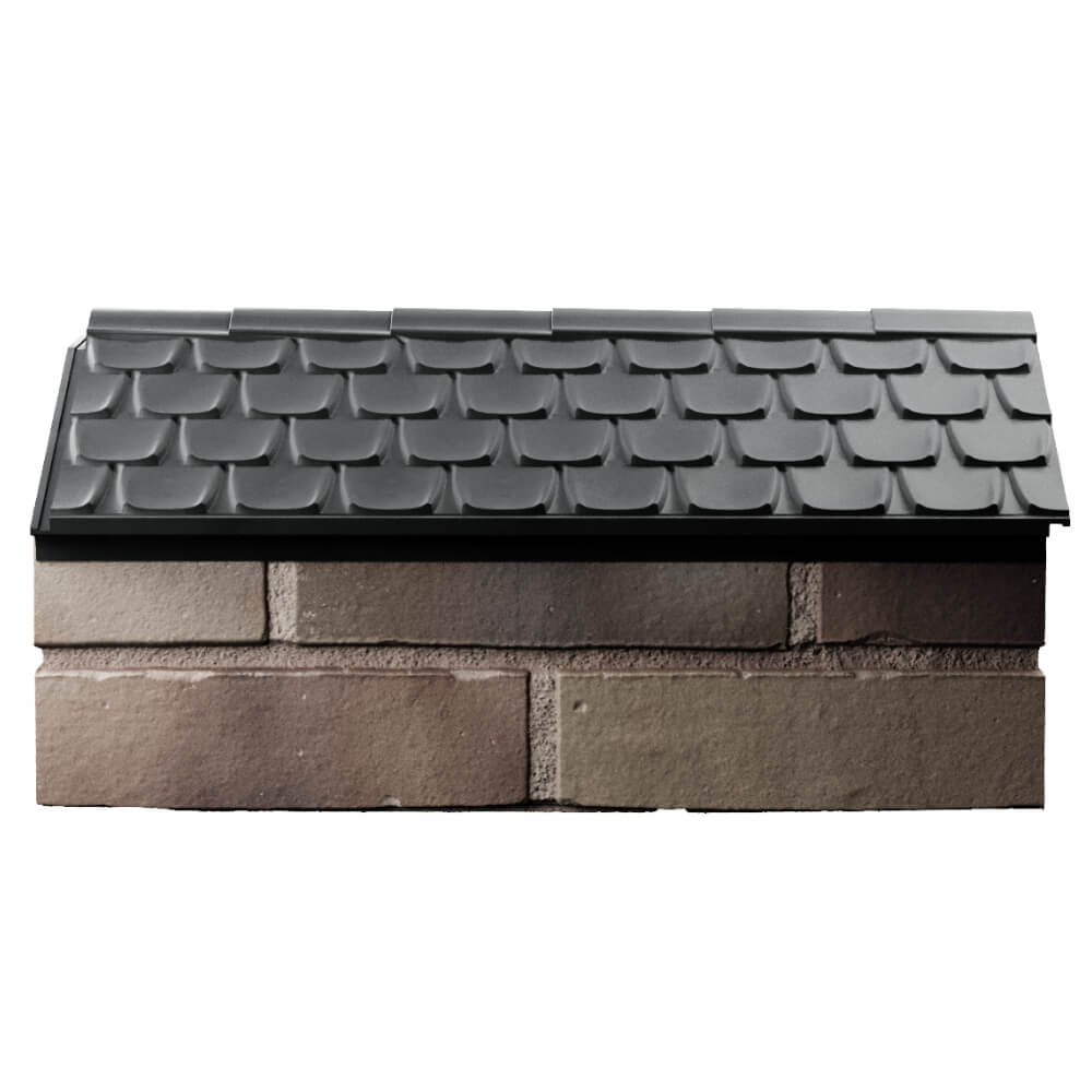 Парапет Zking Эльбрус Серый с посадкой на 1 кирпич (255мм) в Белгороде фото