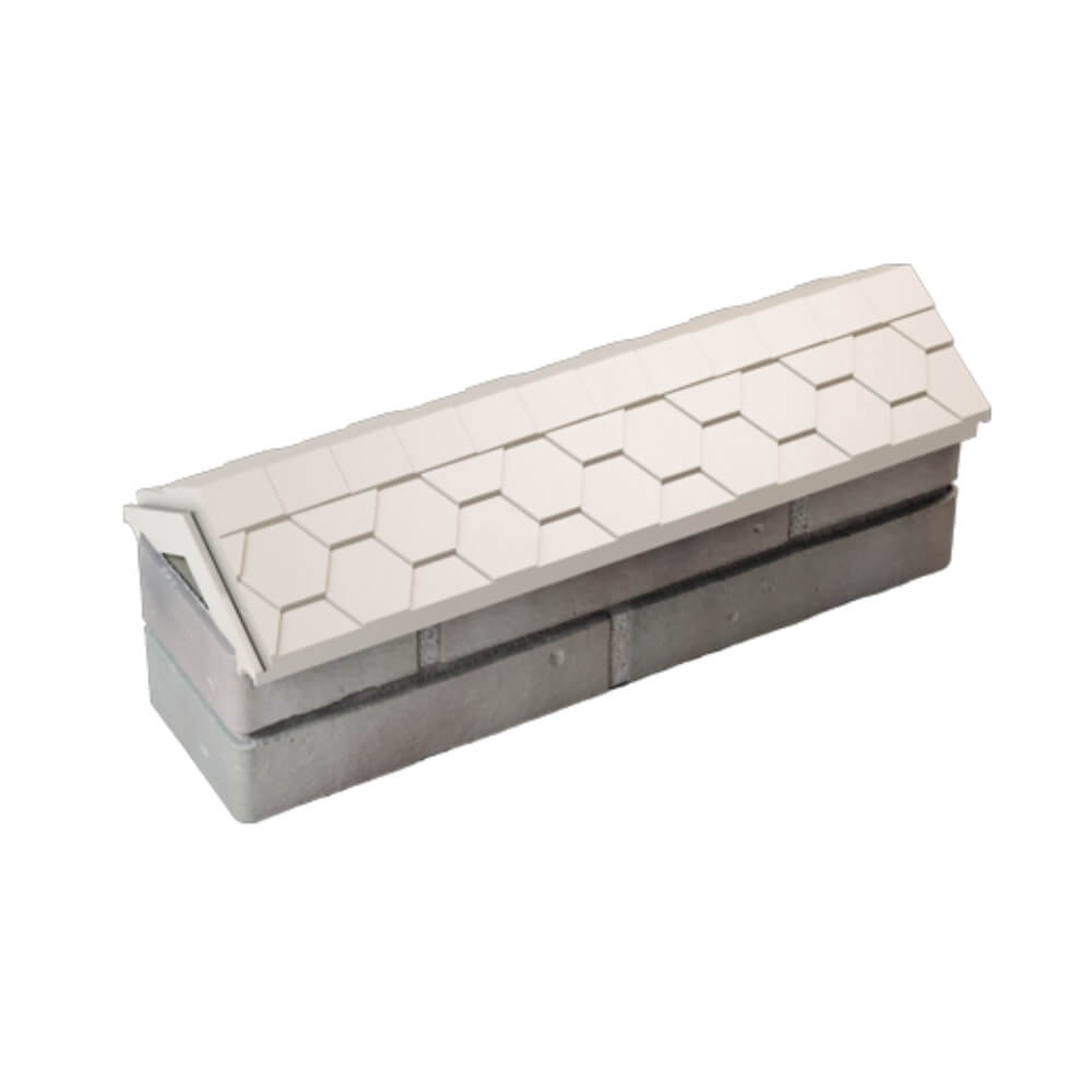 Парапет Zking Эверест Бежевый с посадкой на 0.5 кирпича (130мм) в Белгороде фото