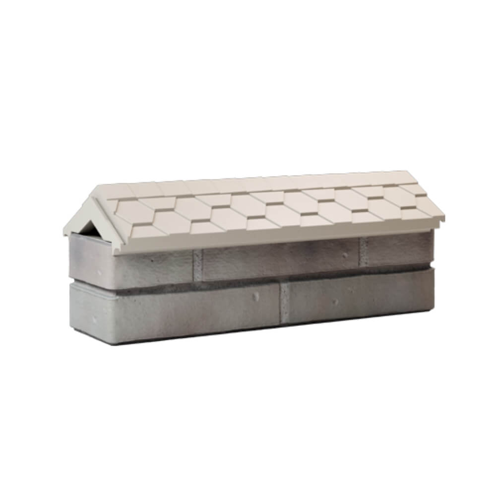 Парапет Zking Эверест Бежевый с посадкой на 0.5 кирпича (130мм) Белгород фото