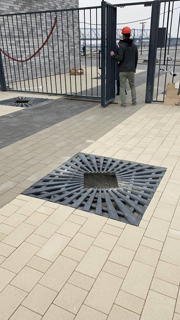 Приствольная решетка для дерева ZKING ATMOSPHERE 1.2х1.2м Черная в Белгороде фото