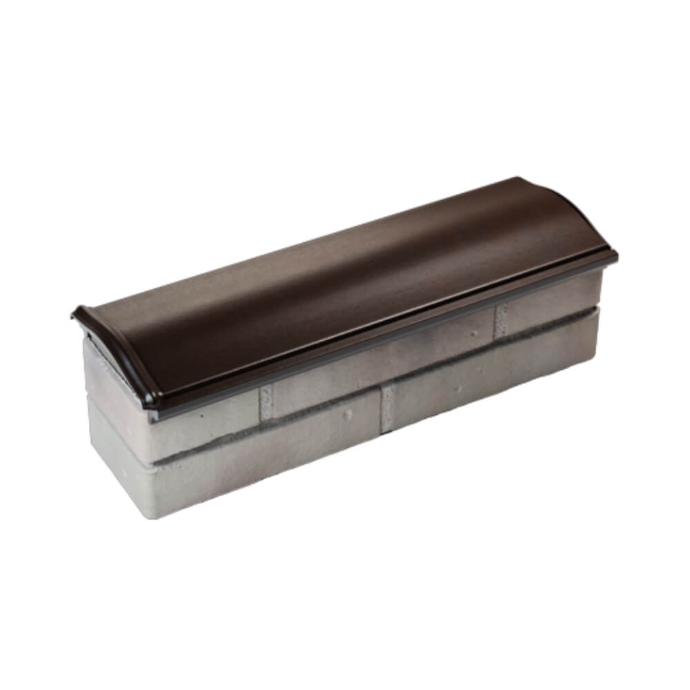 Парапет Zking Монблан Коричневый посадка на 0.5 кирпича (130мм) в Белгороде фото