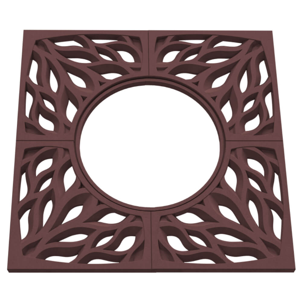 Приствольная решетка для дерева ZKING CRUST 1.2х1.2м Коричневая в Белгороде фото