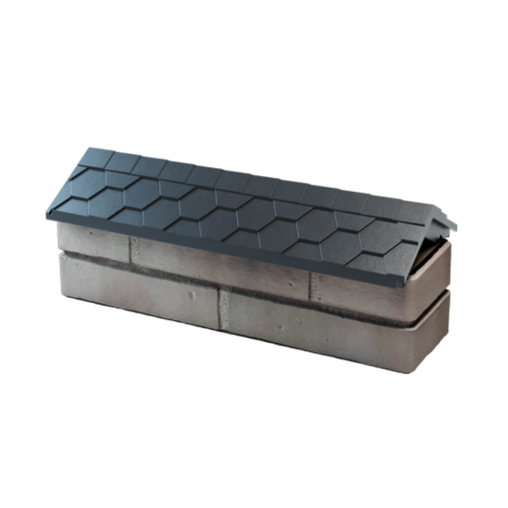 Парапет Zking Эверест Серый с посадкой на 0.5 кирпича (130мм) в Белгороде фото