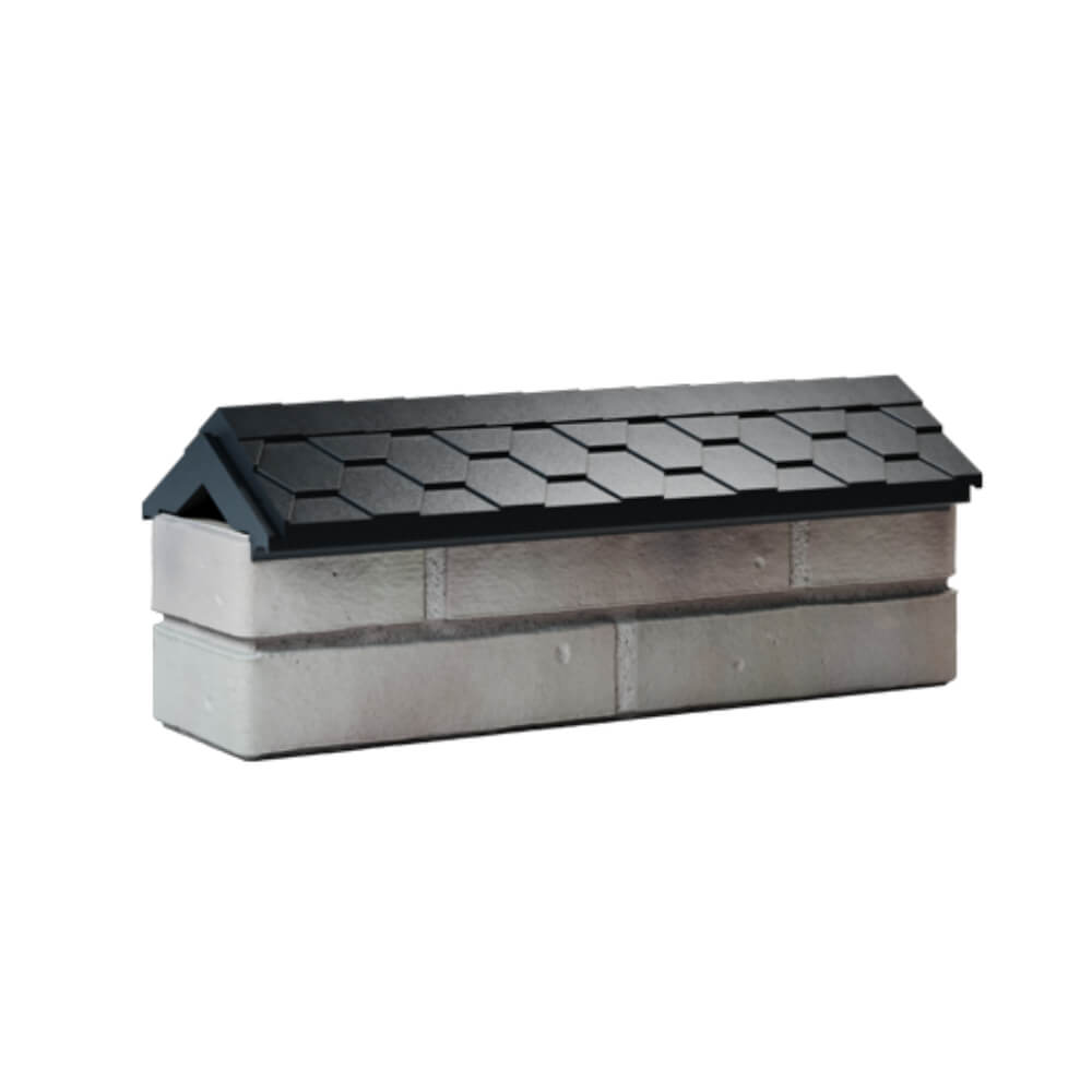 Парапет Zking Эверест Черный с посадкой на 0.5 кирпича (130мм) Белгород фото