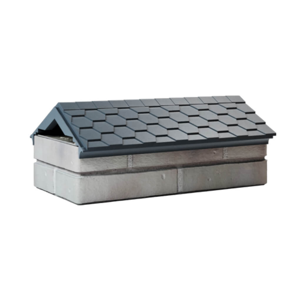 Парапет Zking Эверест Серый с посадкой на 1 кирпич (200/225/255мм) Белгород фото