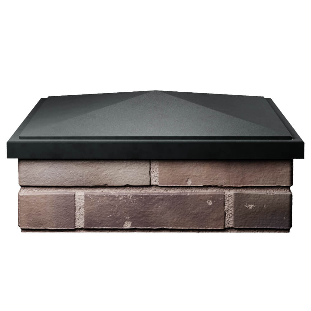 Колпак Zking БонаМоно Черный на столб 2х2 кирпича (515х515, 530х530мм) Белгород фото