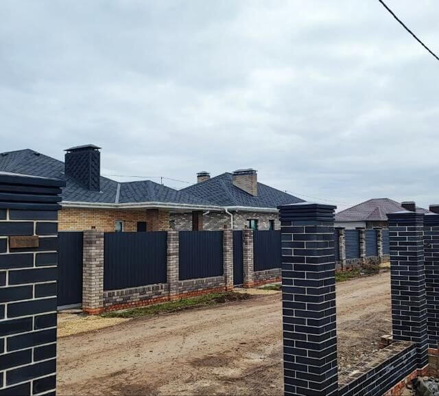 Колпак Zking Бона ХайТек Серый на столб 1.5х1.5 кирпича (385х385мм) в Белгороде фото