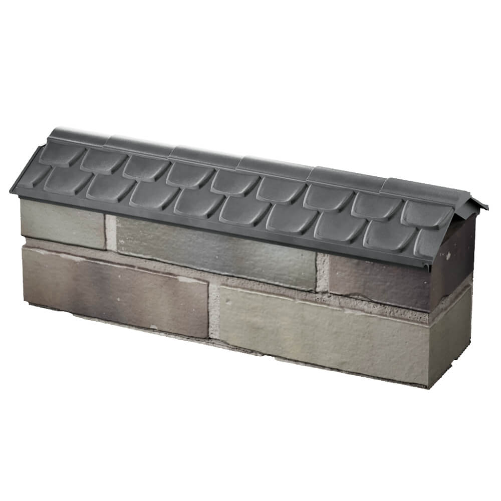 Парапет Zking Эльбрус Серый с посадкой на 0.5 кирпича (130мм) в Белгороде фото