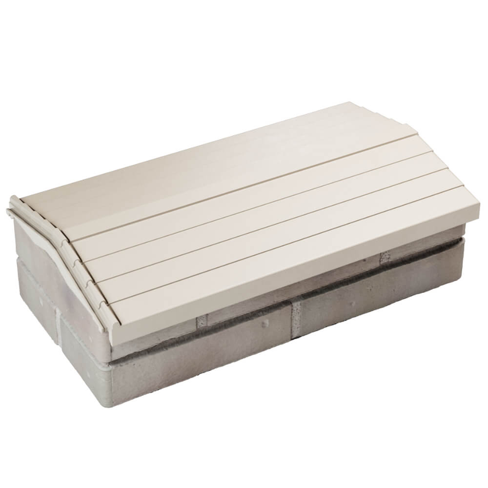 Парапет Zking Бона ХайТек Бежевый с посадкой на 1 кирпич (200/225/255мм) в Белгороде фото