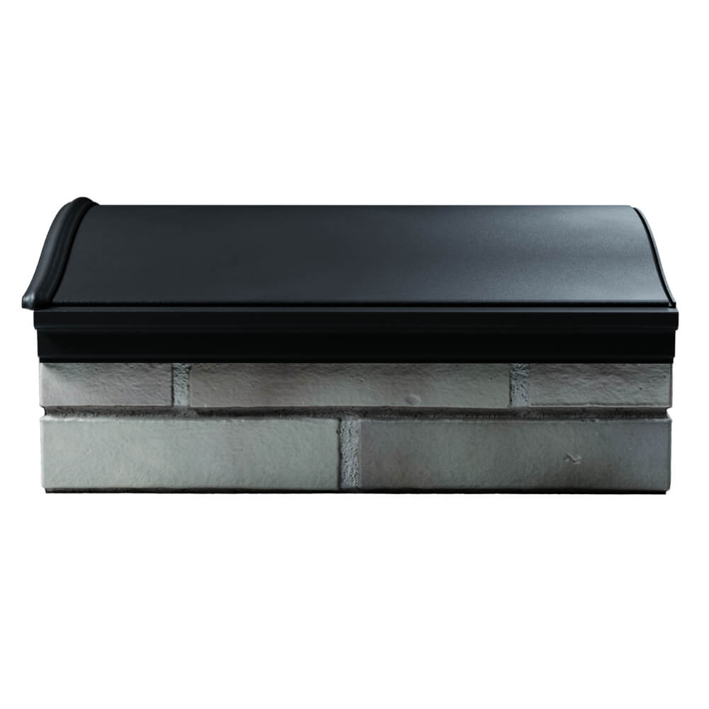 Парапет Zking Монблан Черный посадка на 1.5 кирпича (355/385мм) в Белгороде фото