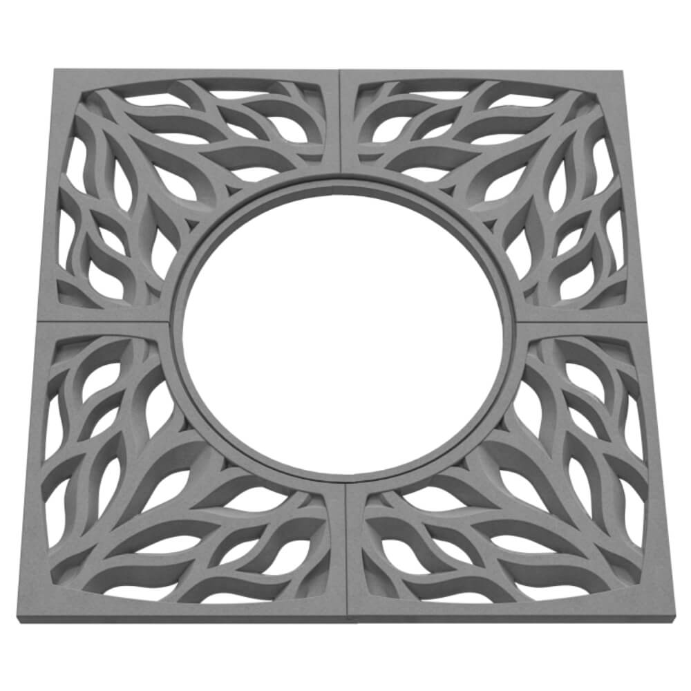 Приствольная решетка для дерева ZKING CRUST 1.2х1.2м Серая в Белгороде фото