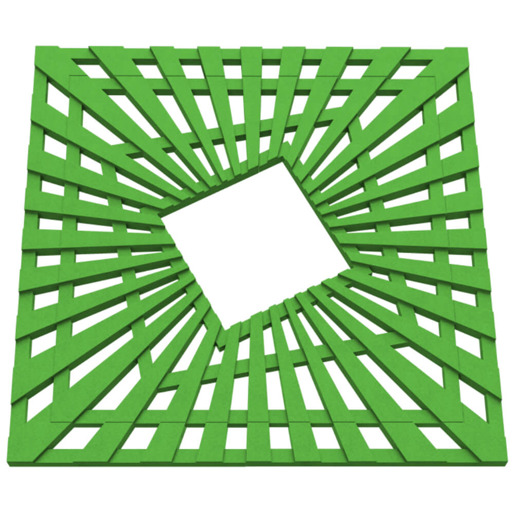 Приствольная решетка для дерева ZKING ATMOSPHERE 1.2х1.2м Зеленая в Белгороде фото