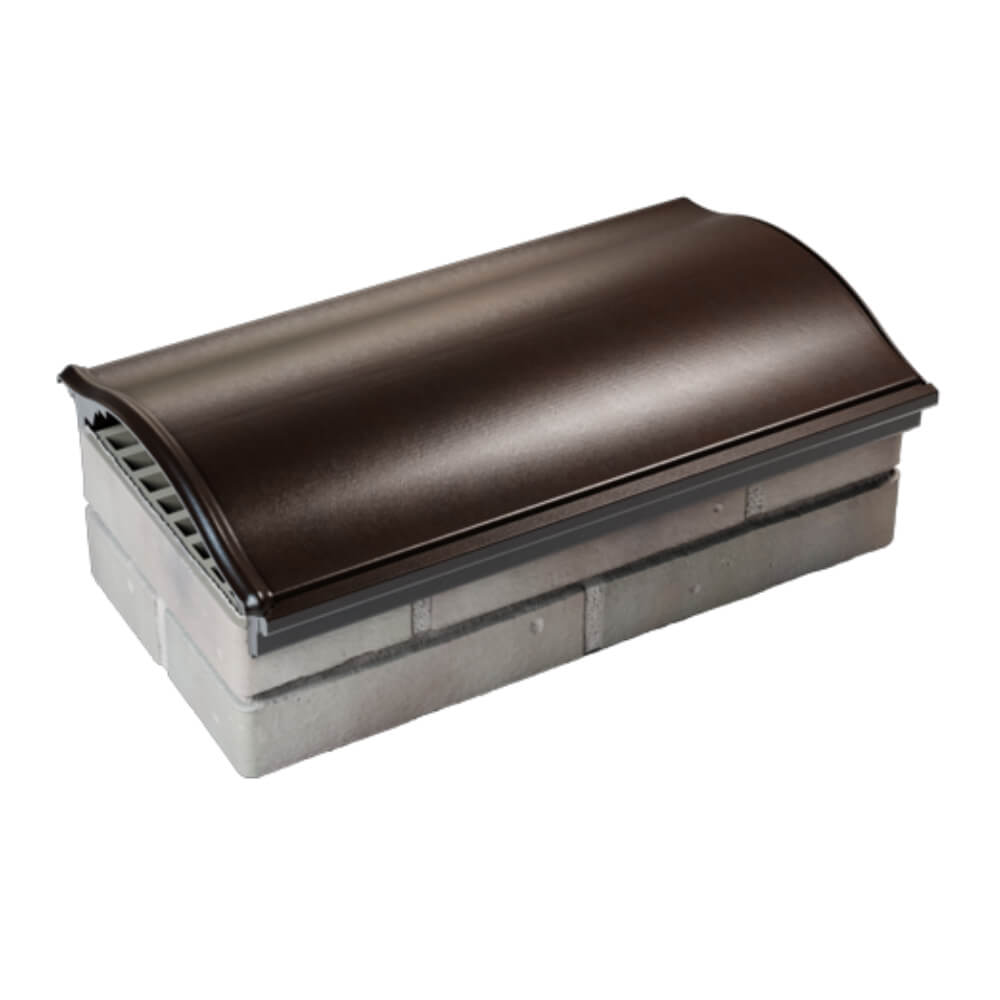 Парапет Zking Монблан Коричневый посадка на 1 кирпич (200/225/255мм) в Белгороде фото