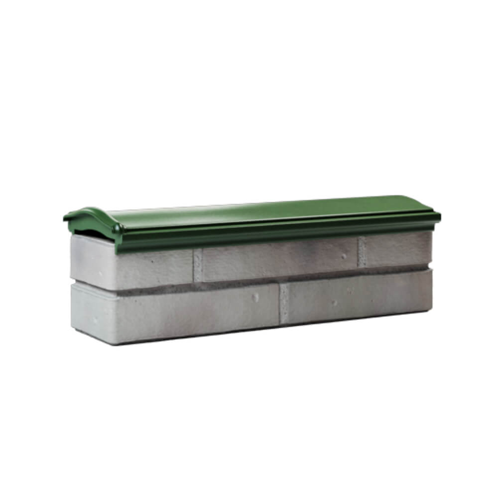 Парапет Zking Монблан Зеленый посадка на 0.5 кирпича (130мм) Белгород фото