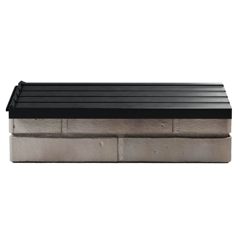 Парапет Zking Бона ХайТек Черный с посадкой на 1 кирпич (200/225/255мм) в Белгороде фото