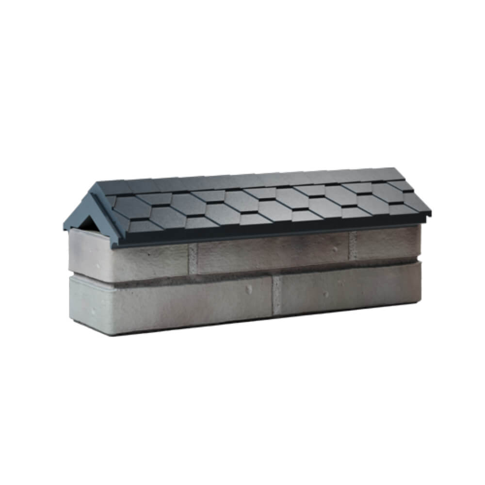 Парапет Zking Эверест Серый с посадкой на 0.5 кирпича (130мм) Белгород фото