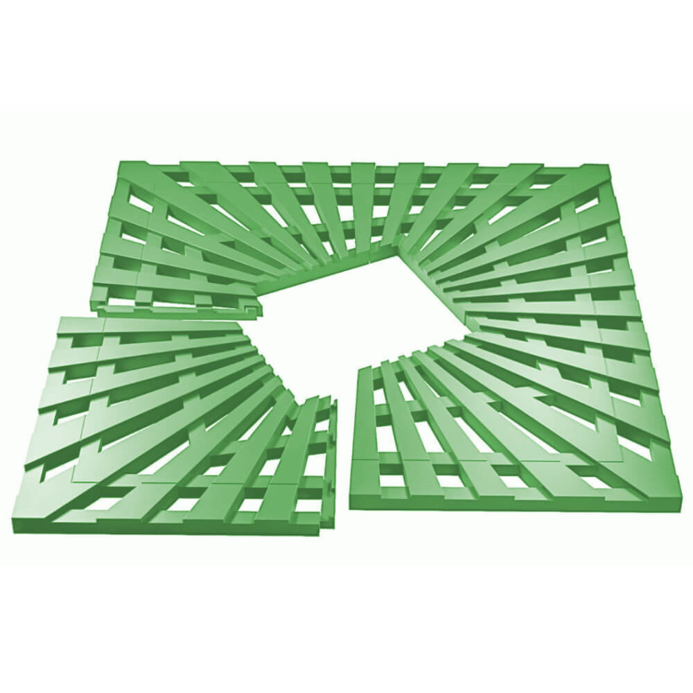 Приствольная решетка для дерева ZKING ATMOSPHERE 1.2х1.2м Зеленая в Белгороде фото