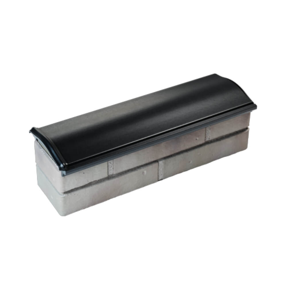 Парапет Zking Монблан Черный посадка на 0.5 кирпича (130мм) в Белгороде фото