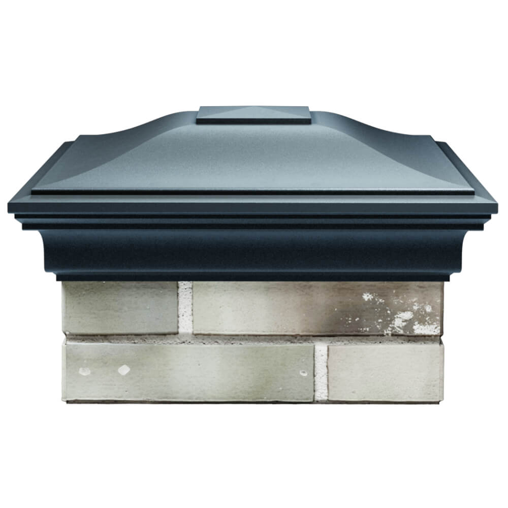 Колпак Zking Монблан Серый на столб 1.5х1.5 кирпича (385х385мм) Белгород фото