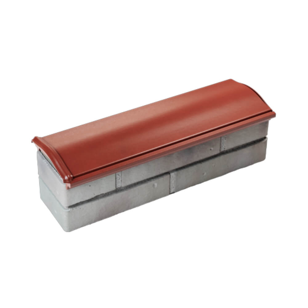 Парапет Zking Монблан Красный посадка на 0.5 кирпича (130мм) в Белгороде фото