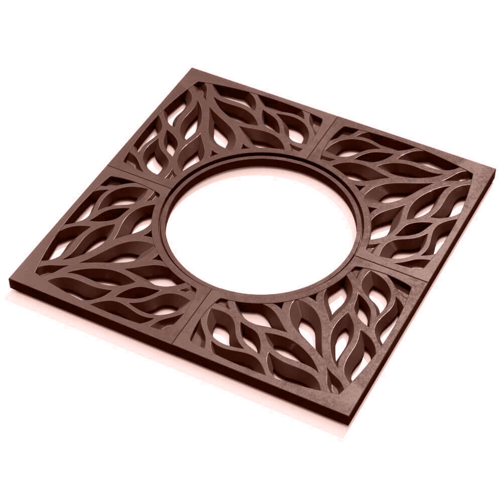 Приствольная решетка для дерева ZKING CRUST 1.2х1.2м Коричневая в Белгороде фото