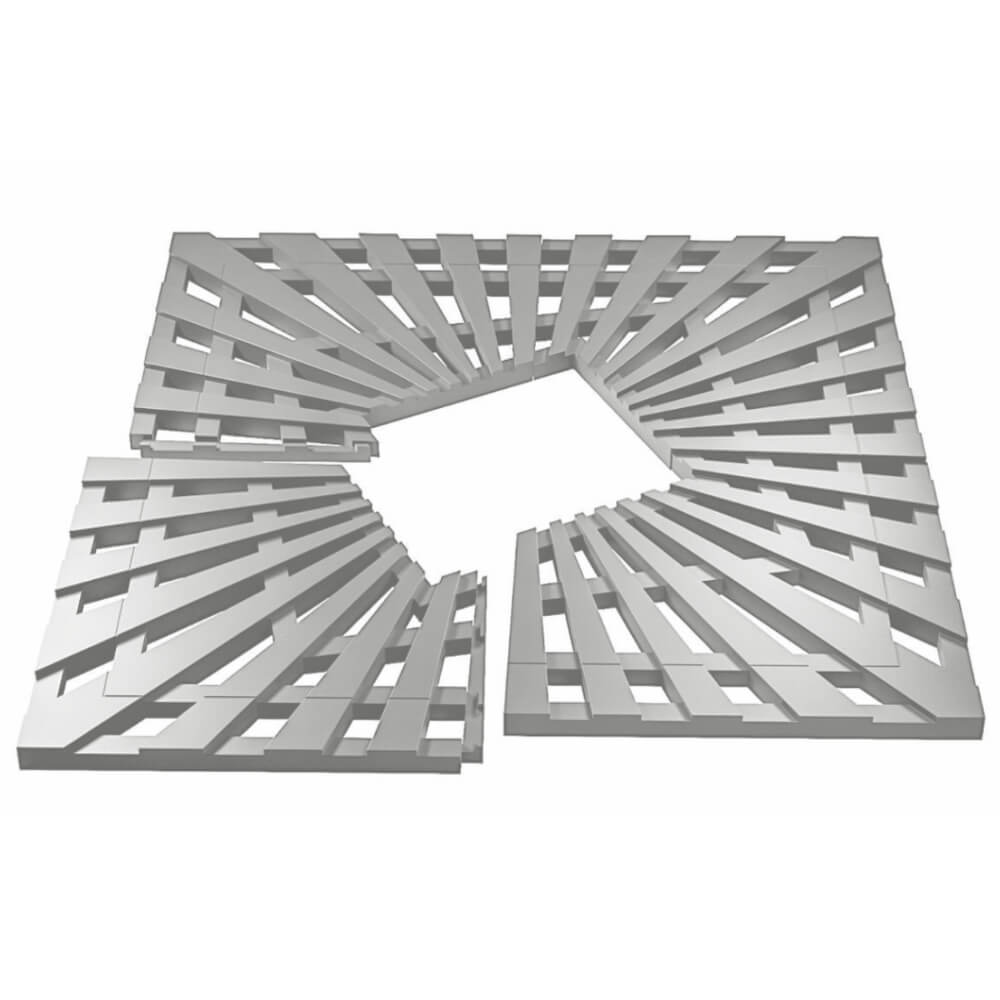 Приствольная решетка для дерева ZKING ATMOSPHERE 1.2х1.2м Бежевая в Белгороде фото