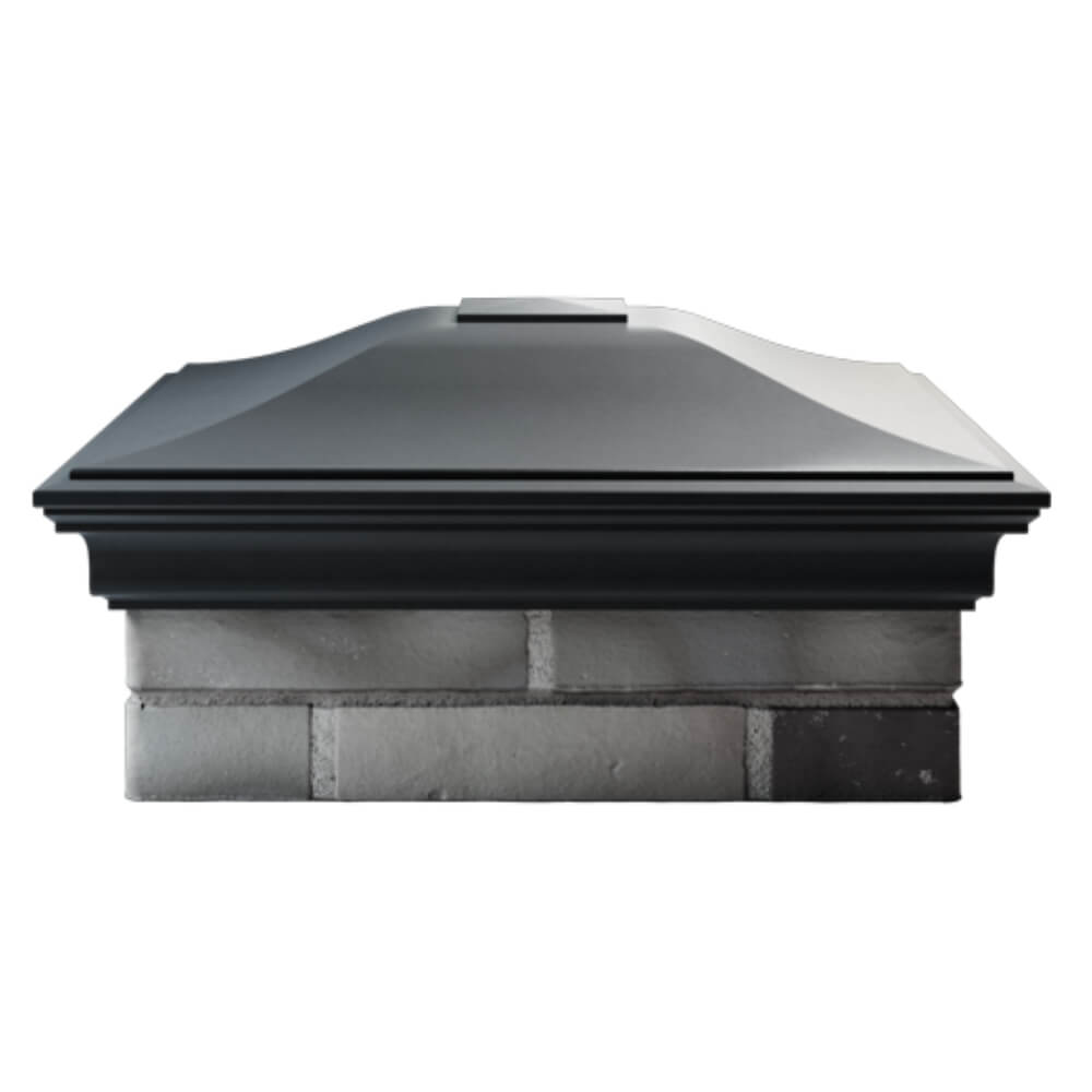 Колпак Zking Монблан Серый на столб 2х2 кирпича (515х515мм) в Белгороде фото