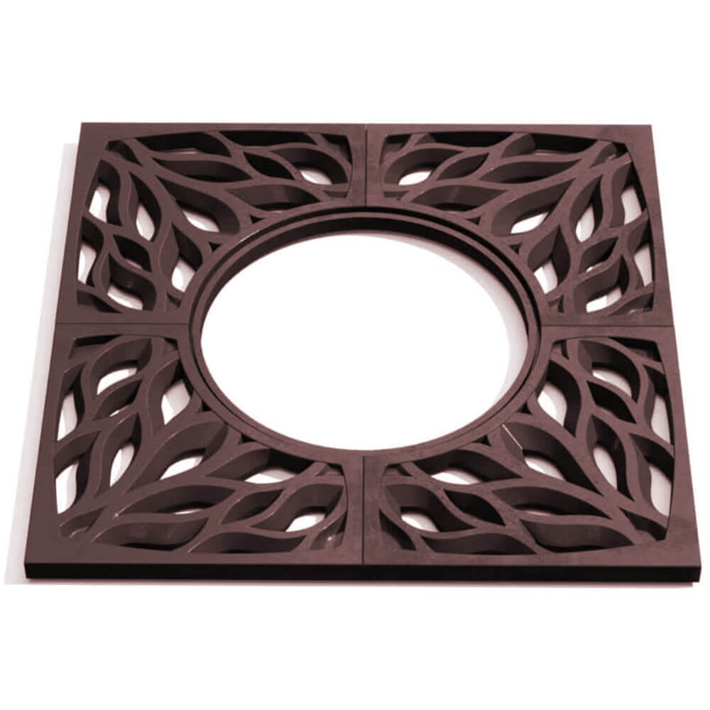 Приствольная решетка для дерева ZKING CRUST 1.2х1.2м Коричневая Белгород фото