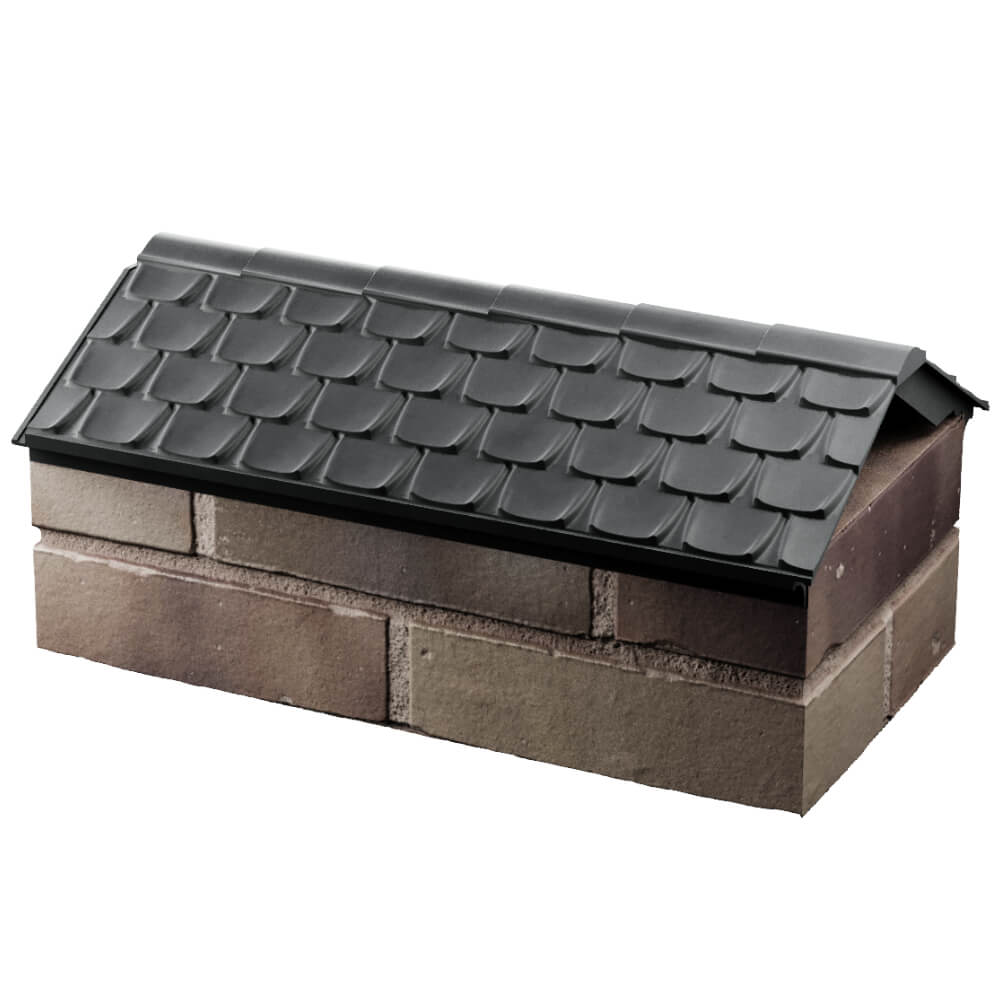 Парапет Zking Эльбрус Серый с посадкой на 1 кирпич (255мм) в Белгороде фото