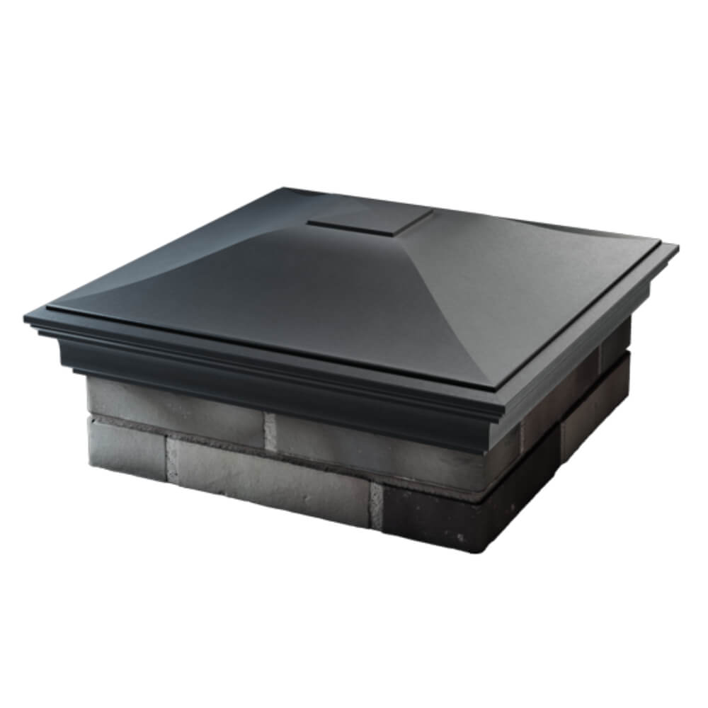 Колпак Zking Монблан Серый на столб 2х2 кирпича (515х515мм) в Белгороде фото