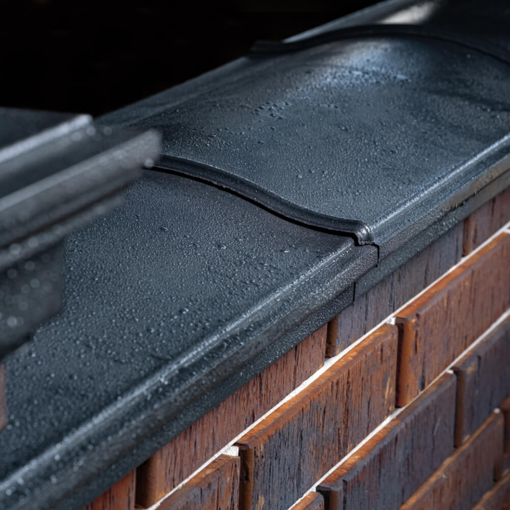 Парапет Zking Монблан Черный посадка на 0.5 кирпича (130мм) в Белгороде фото