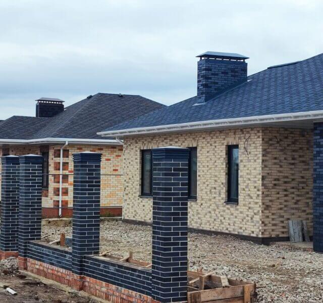 Колпак Zking Бона ХайТек Серый на столб 1.5х1.5 кирпича (385х385мм) в Белгороде фото