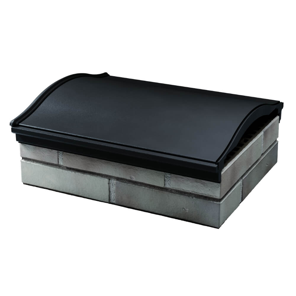 Парапет Zking Монблан Черный посадка на 1.5 кирпича (355/385мм) в Белгороде фото